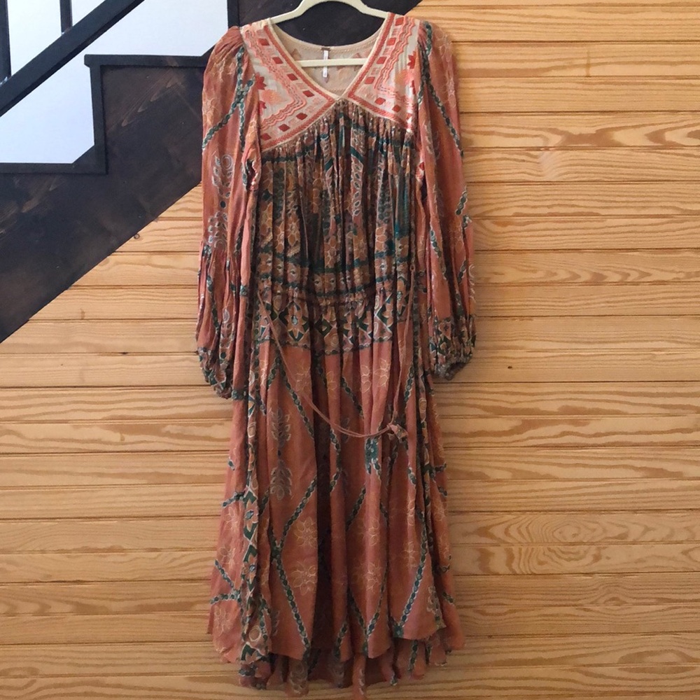Free People ankle length dress XS